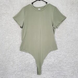 Wilfred‎ Free Womens Tencel Stretch Bodysuit Size 1X Minimal Capsule Modern